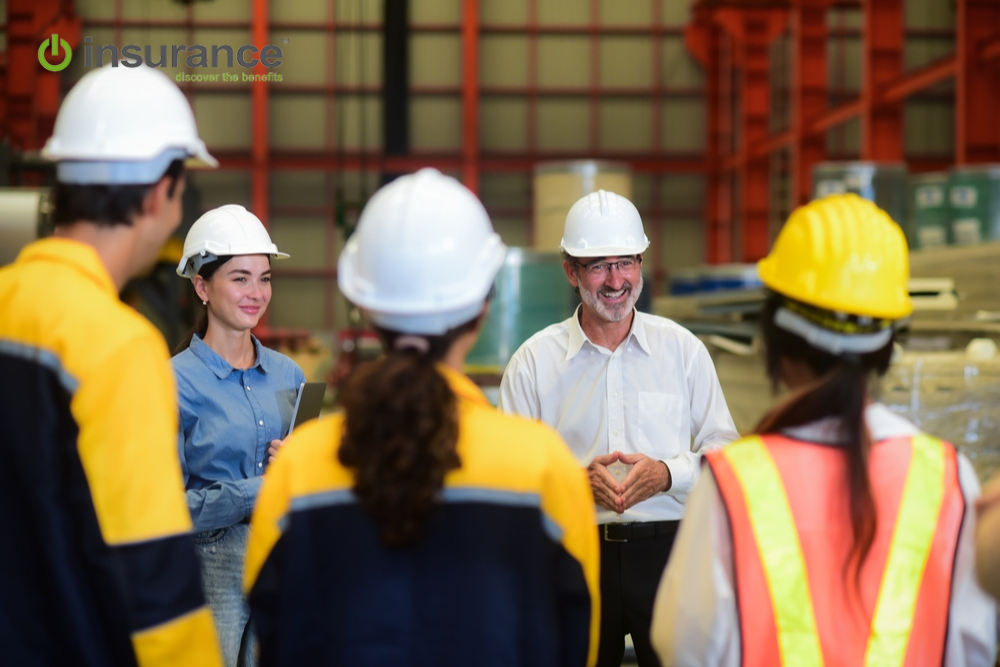 Workers meeting